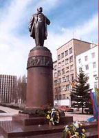 The monument to Taras Shevchenko
